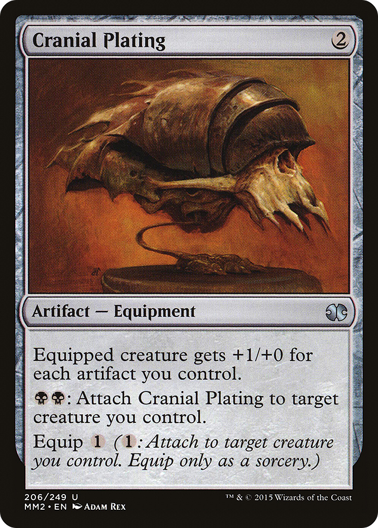 Image of Cranial Plating (MM2-206) - Modern Masters 2015 Foil