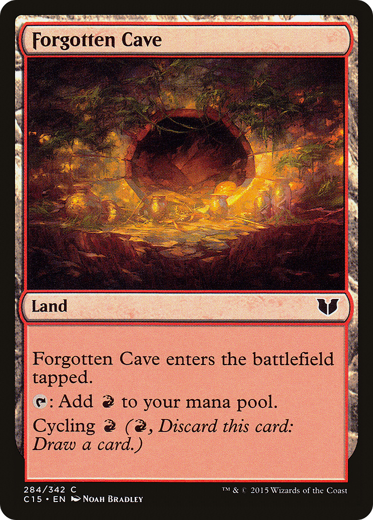 Image of Forgotten Cave (C15-284) - Commander 2015