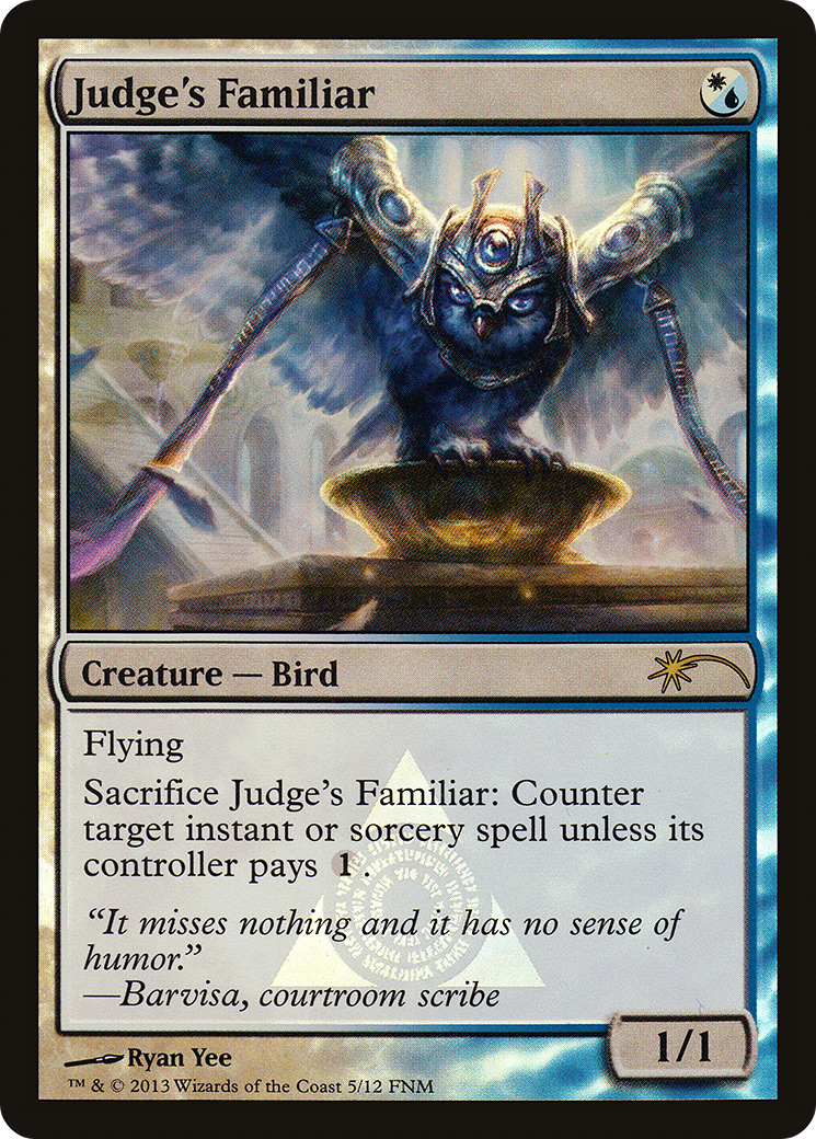 Image of Judge's Familiar (FNM-) - Friday Night Magic 2013 Foil