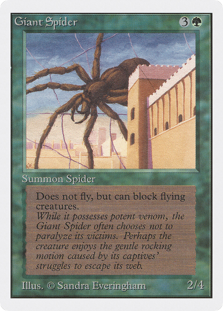 Image of Giant Spider (2ED-) - Unlimited Edition