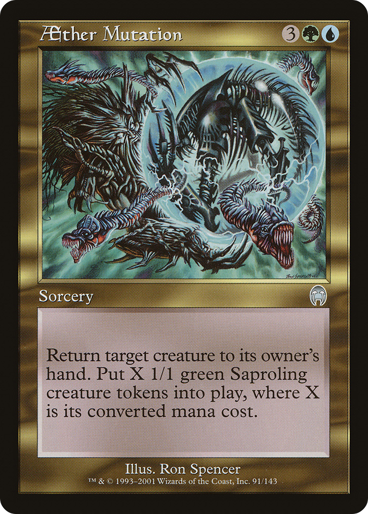Image of Aether Mutation (APC-091) - Apocalypse Foil