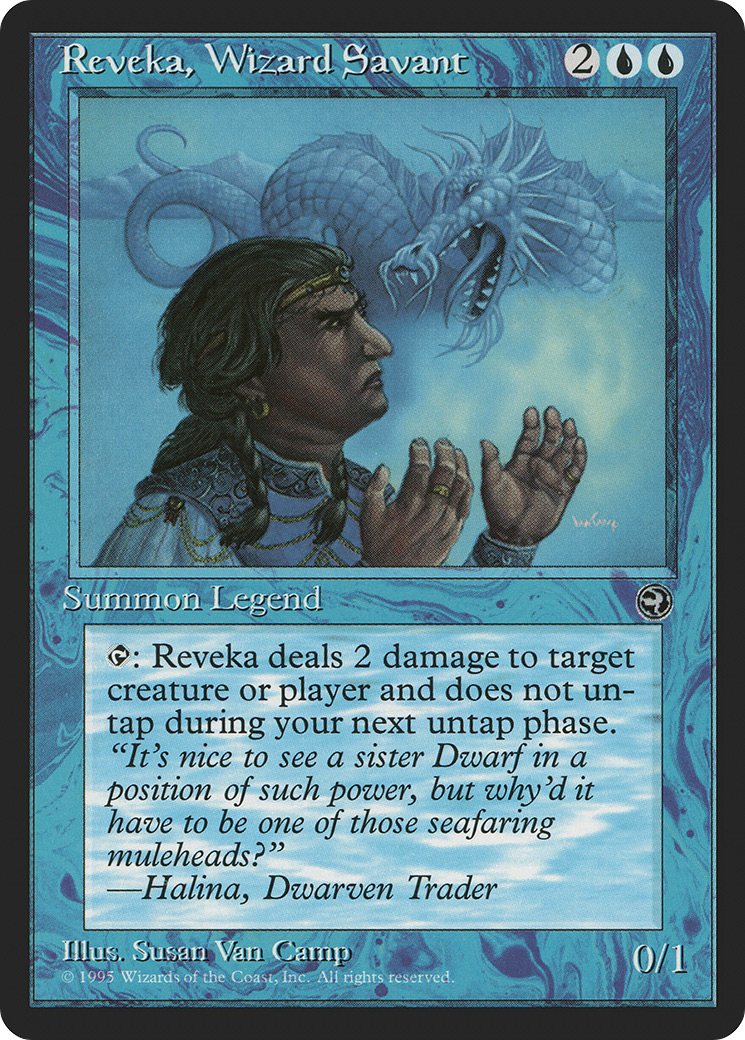 Image of Reveka, Wizard Savant (HML-) - Homelands