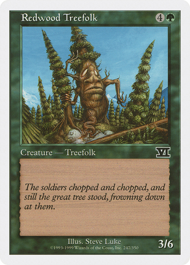 Image of Redwood Treefolk (6ED-247) - Classic Sixth Edition