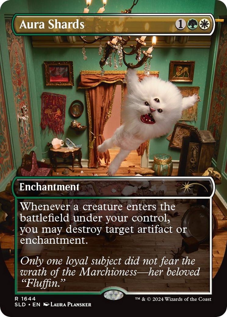 Image of Aura Shards (SLD-1644) - Secret Lair Drop (Borderless)