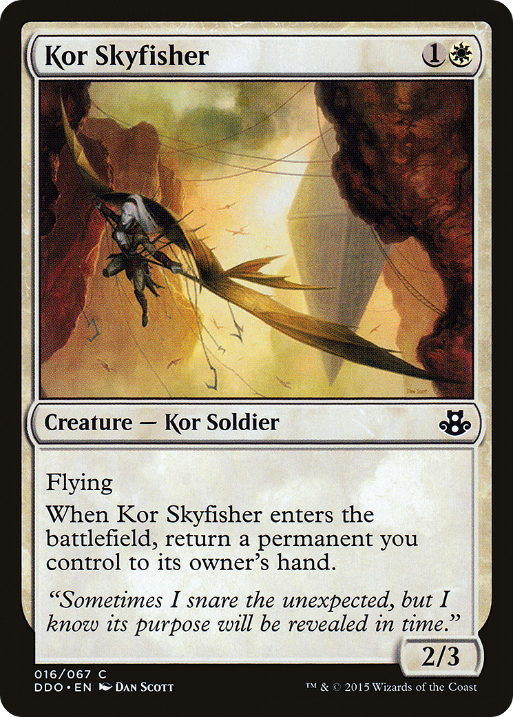 Image of Kor Skyfisher (DDO-016) - Duel Decks: Elspeth vs. Kiora