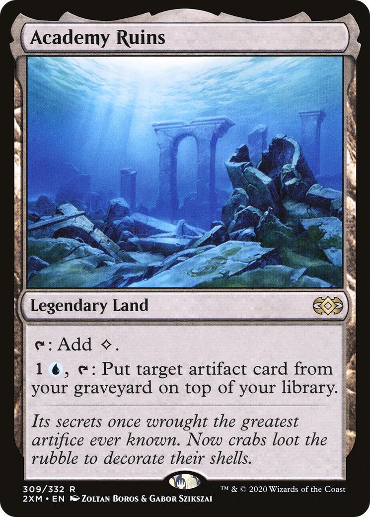 Image of Academy Ruins (2XM-309) - Double Masters Foil