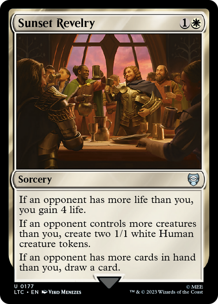 Image of Sunset Revelry (LTC-177) - Tales of Middle-earth Commander