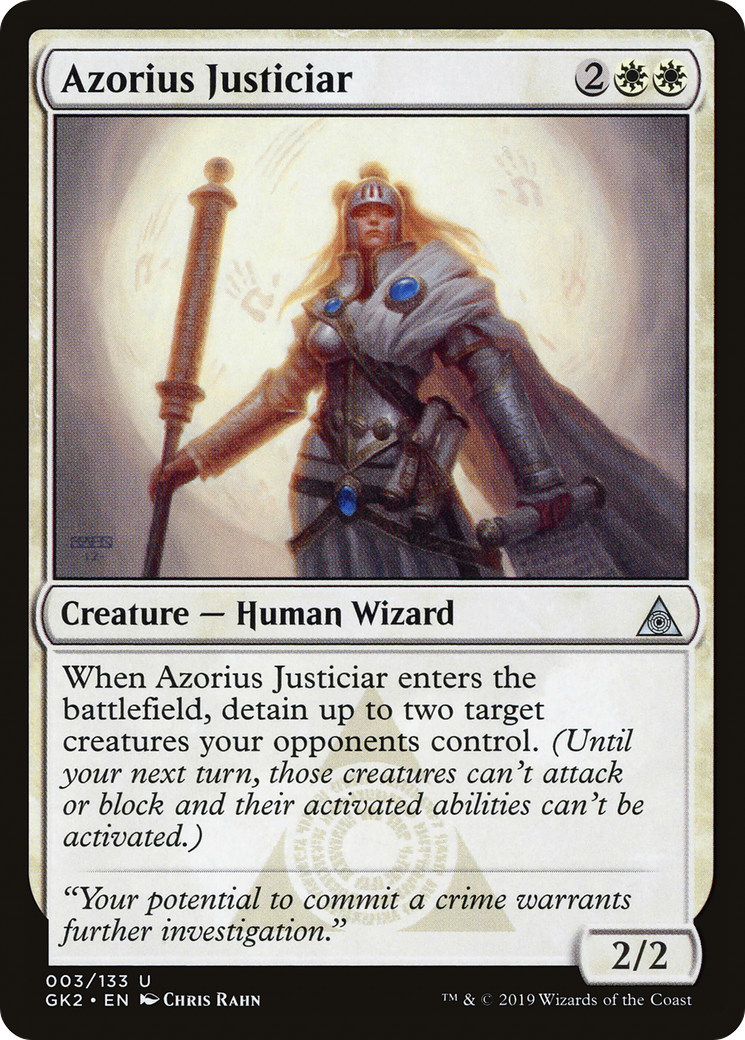 Image of Azorius Justiciar (GK2-003) - RNA Guild Kit