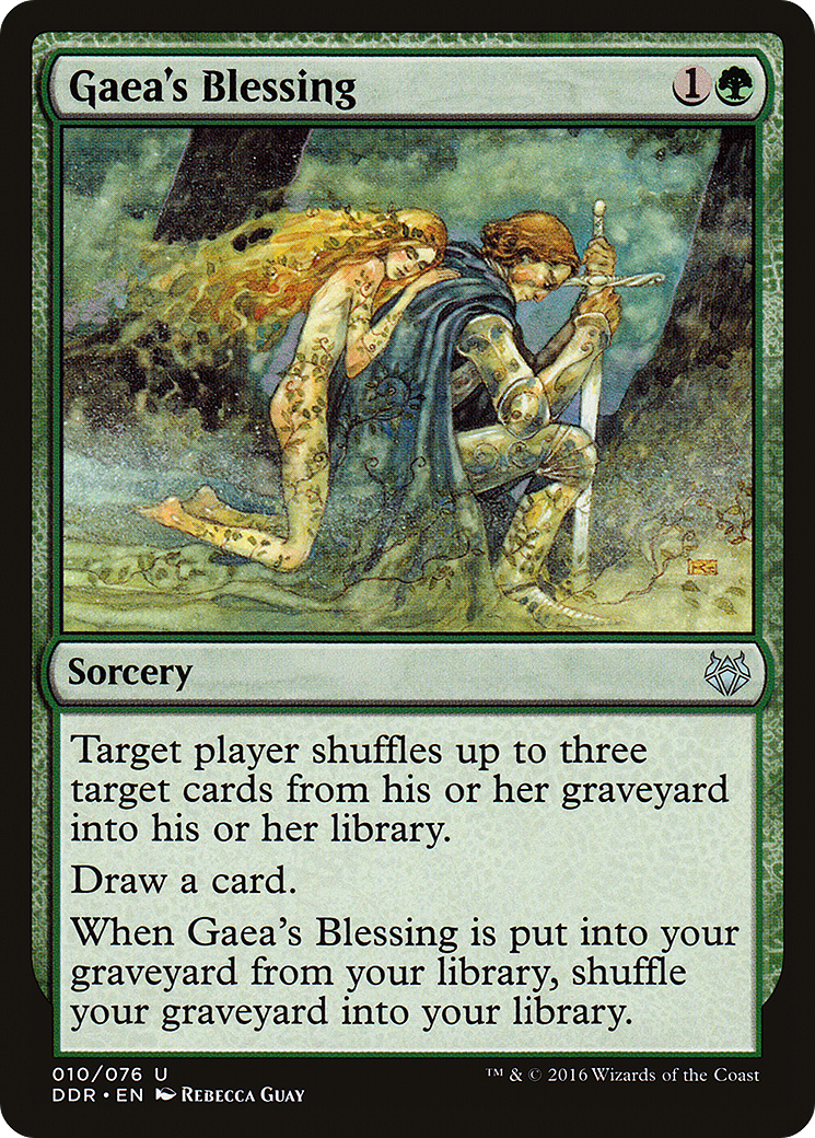 Image of Gaea's Blessing (DDR-010) - Duel Decks: Nissa vs. Ob Nixilis