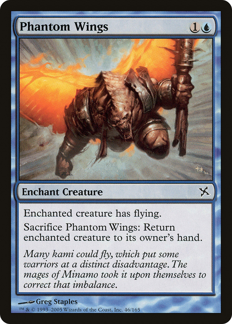 Image of Phantom Wings (BOK-046) - Betrayers of Kamigawa