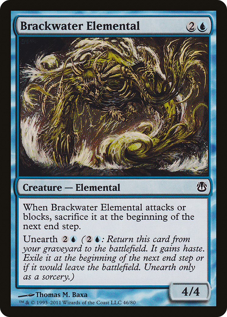 Image of Brackwater Elemental (DDH-046) - Duel Decks: Ajani vs. Nicol Bolas