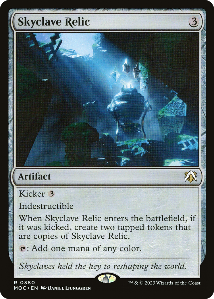 Image of Skyclave Relic (MOC-380) - March of the Machine Commander