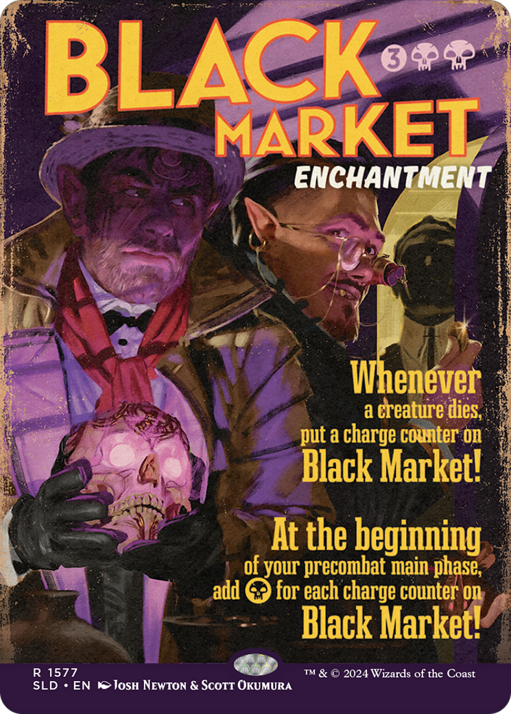 Image of Black Market (SLD-1577) - Secret Lair Drop (Borderless)