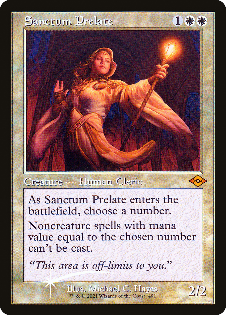 Image of Sanctum Prelate (BABP-491) - Modern Horizons 2 Foil