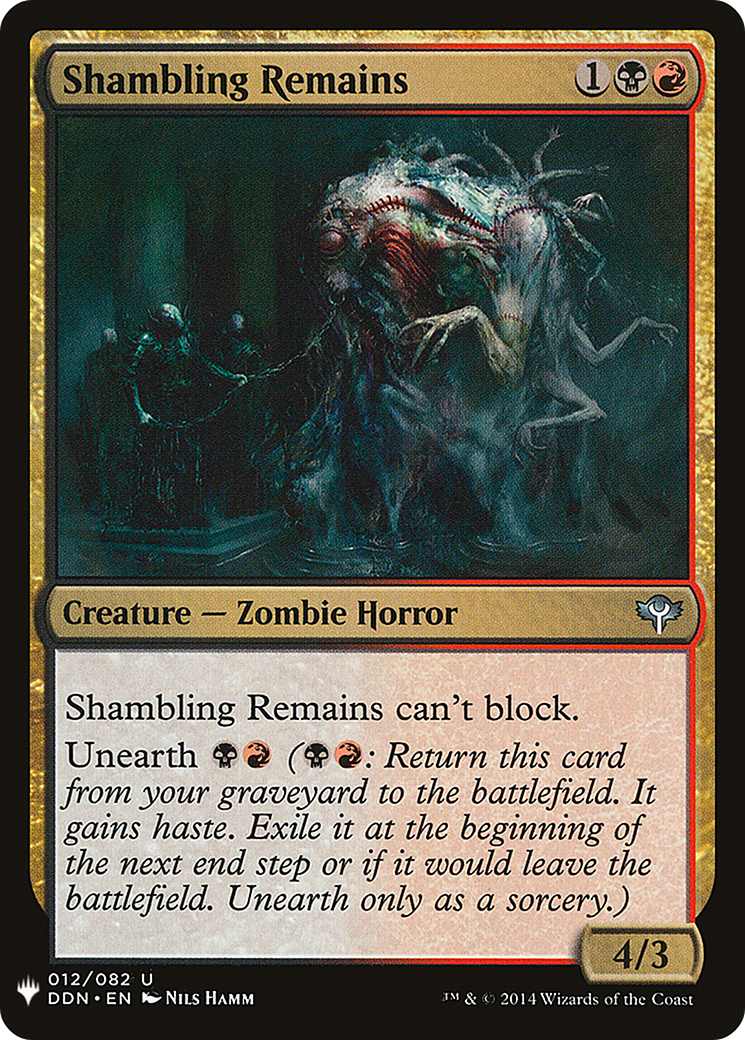 Image of Shambling Remains (LIST-DDN-12) - The List