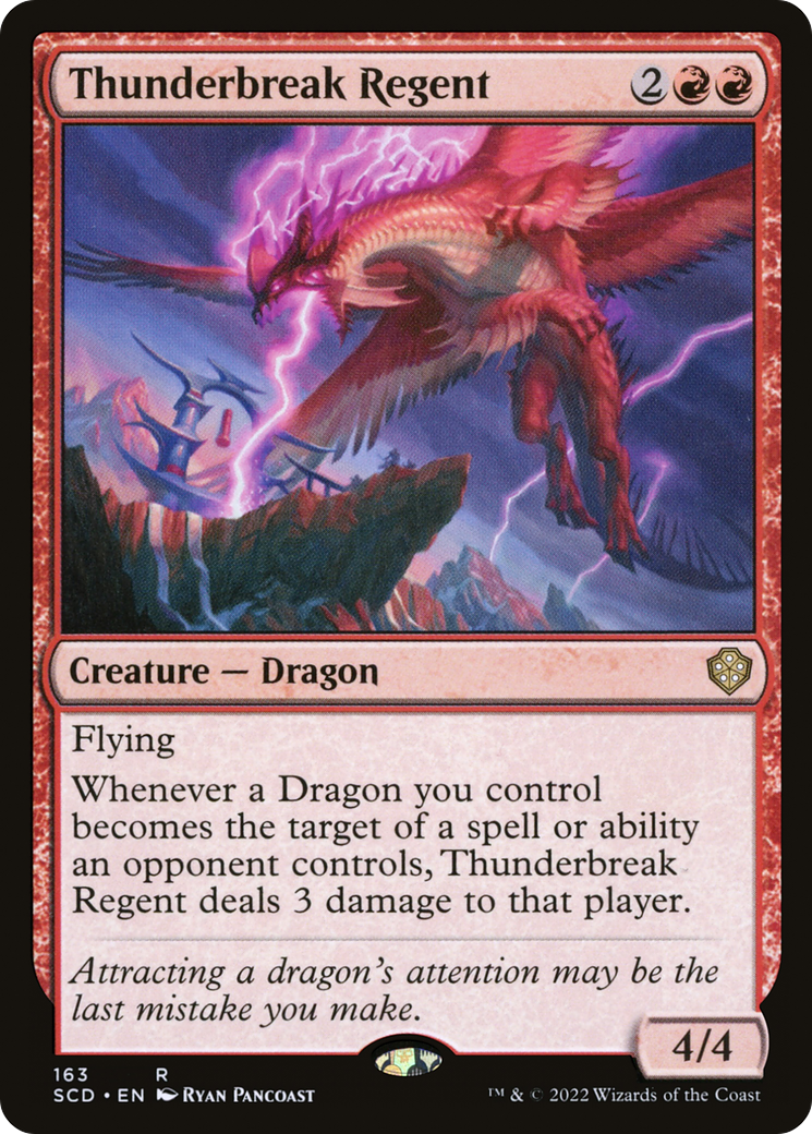 Image of Thunderbreak Regent (SCD-163) - Starter Commander Decks