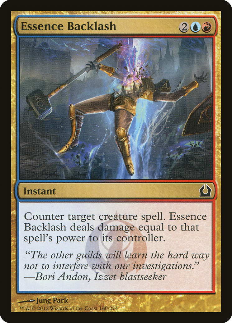 Image of Essence Backlash (RTR-160) - Return to Ravnica