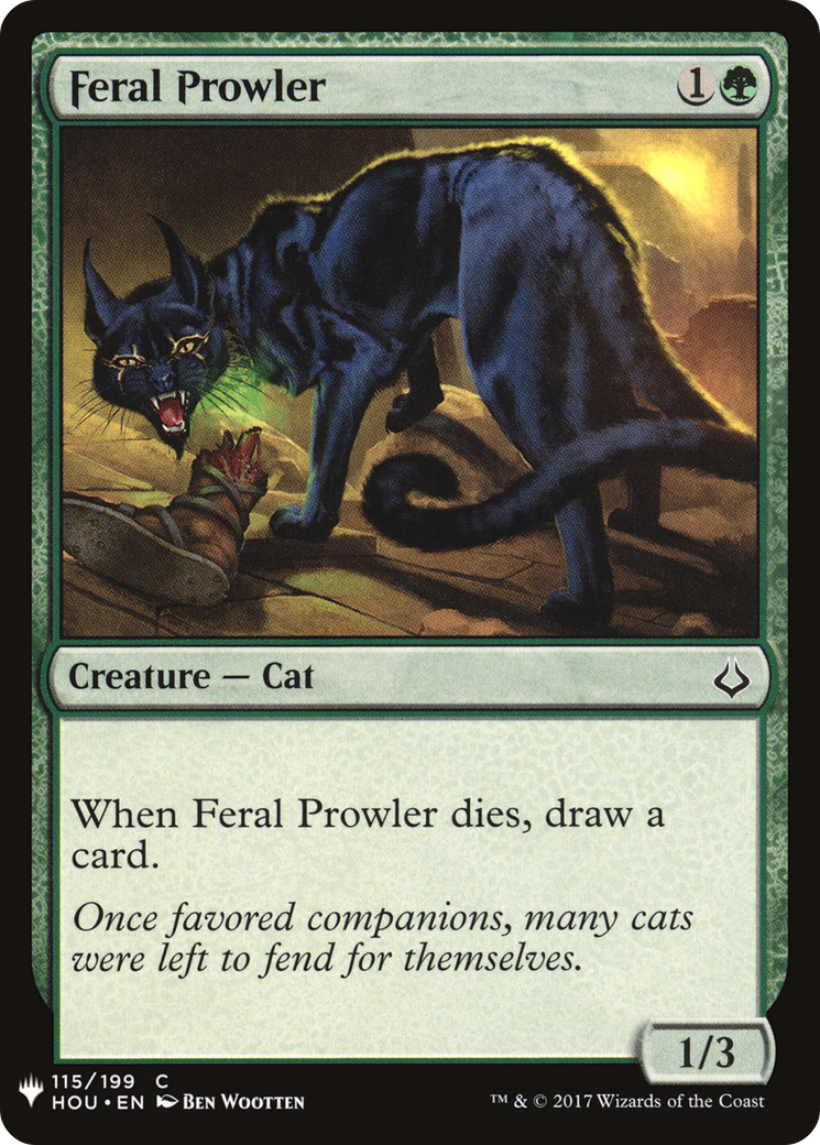 Image of Feral Prowler (LIST-HOU-115) - The List