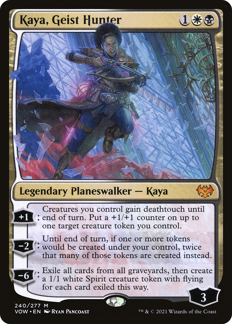 Image of Kaya, Geist Hunter (VOW-240) - Innistrad: Crimson Vow