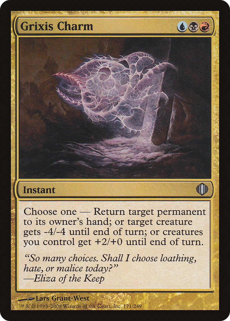 Image of Grixis Charm (ALA-171) - Shards of Alara Foil