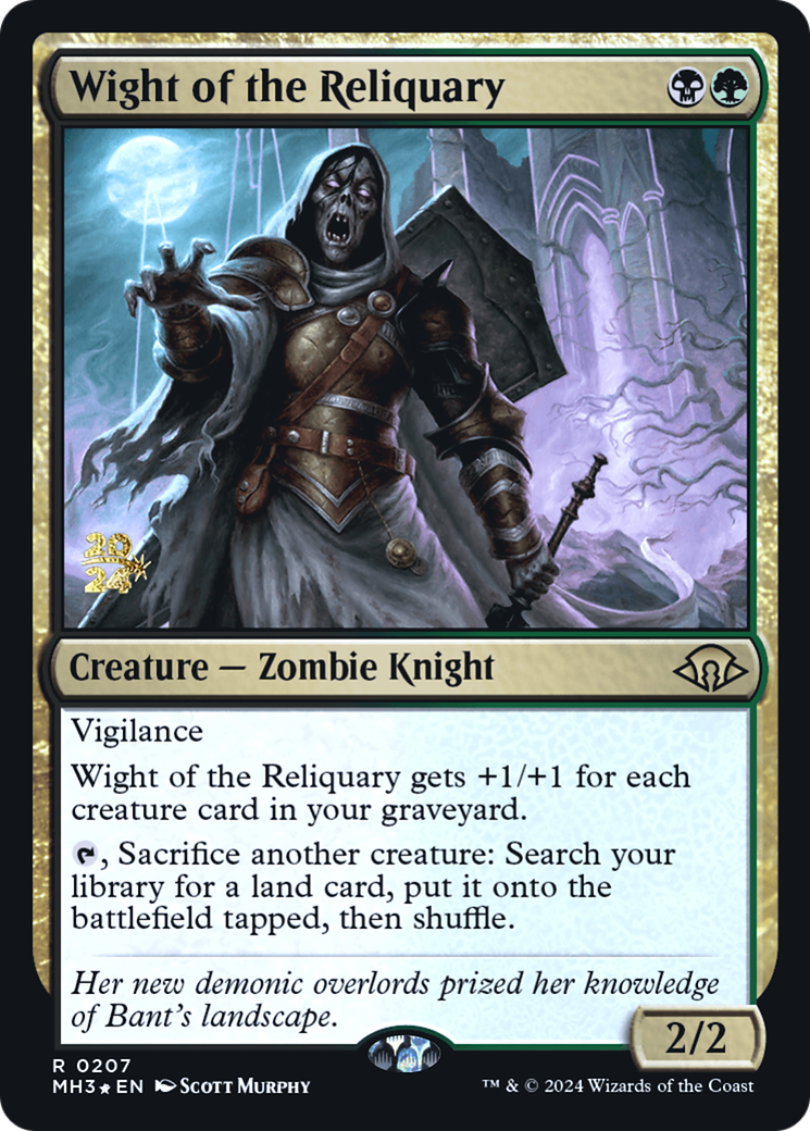 Image of Wight of the Reliquary (PRE-207) - Modern Horizons 3 Promos Foil