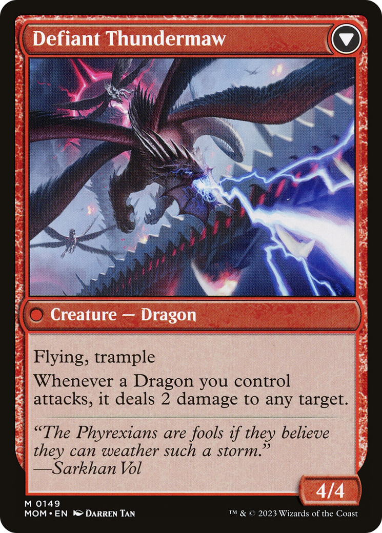 Image of Invasion of Tarkir (MOM-149) - March of the Machine