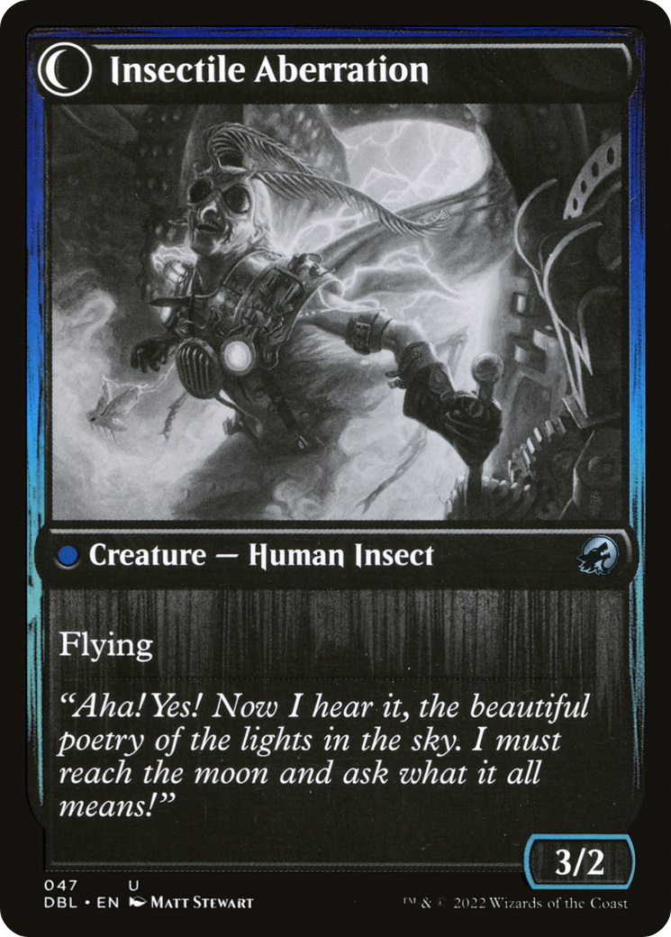 Image of Delver of Secrets (DBL-047) - Innistrad: Double Feature: (Double Faced Transform) Foil