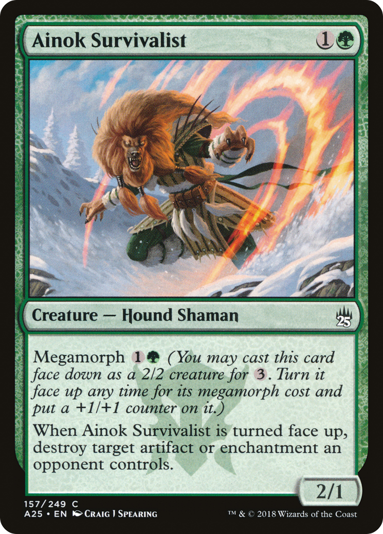 Image of Ainok Survivalist (A25-157) - Masters 25
