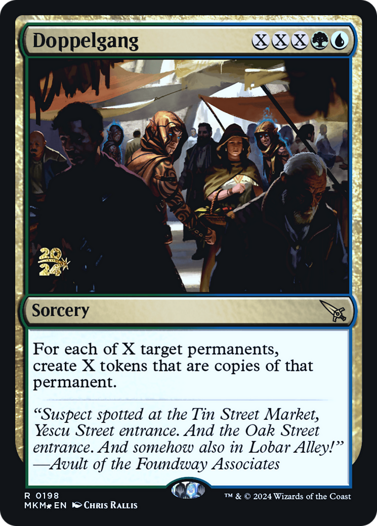 Image of Doppelgang (PRE-198) - Murders at Karlov Manor Promos Foil