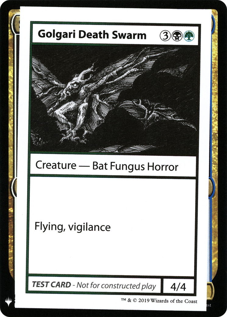 Image of Golgari Death Swarm (CMB1-091) - Mystery Booster Playtest Cards 2019