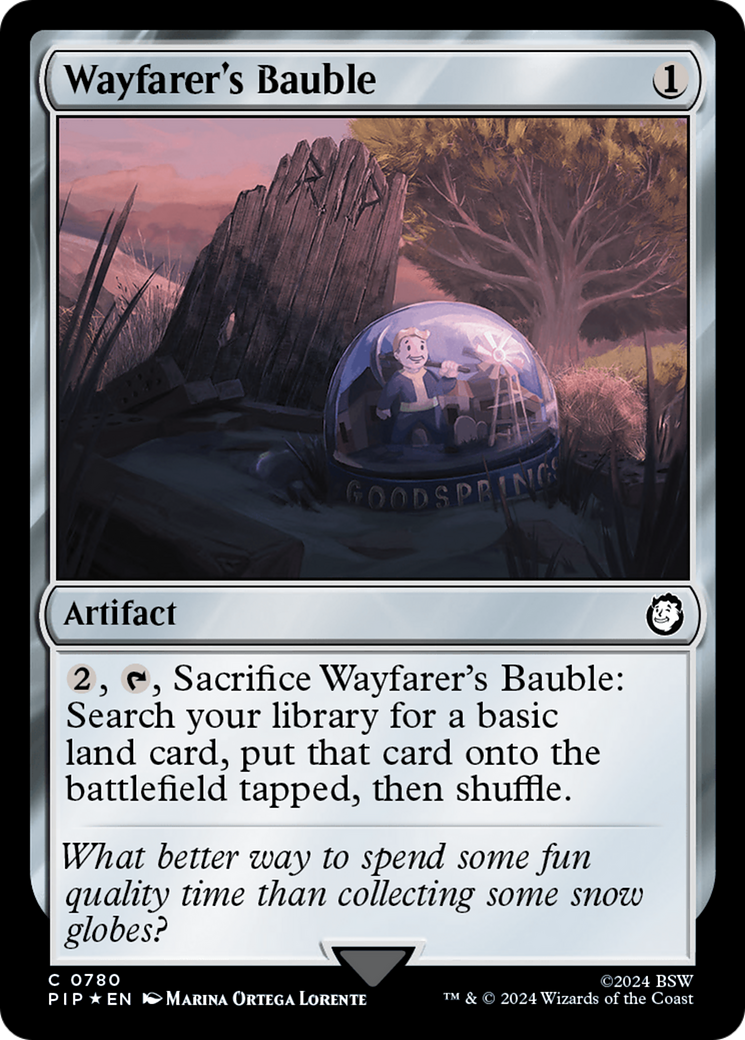 Image of Wayfarer's Bauble (Surge Foil) (PIP-780) - Fallout Foil