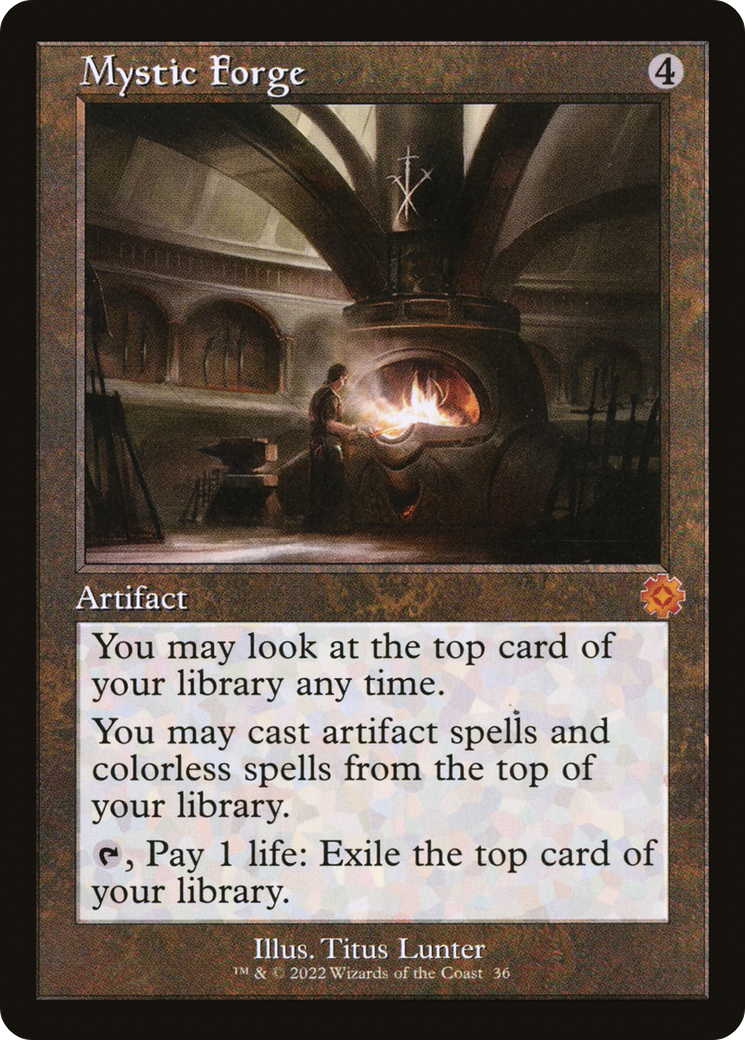 Image of Mystic Forge (BRR-036) - The Brothers' War Retro Artifacts