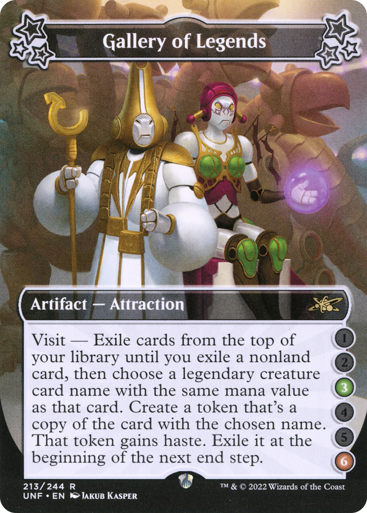Image of Gallery of Legends (3-6) (UNF-213) - Unfinity