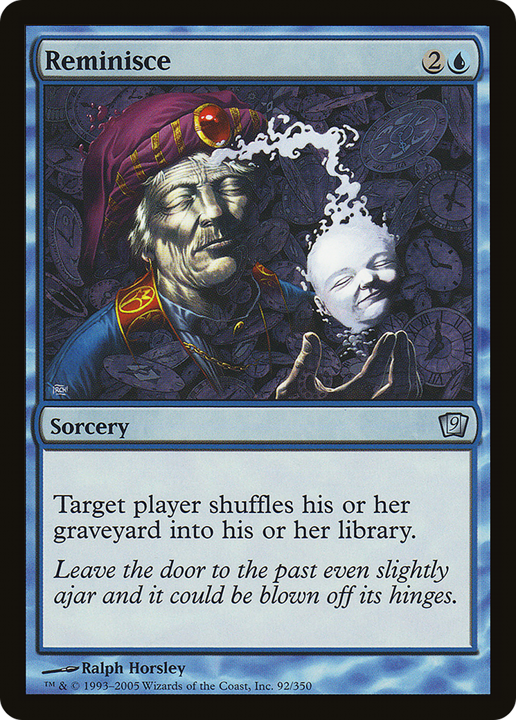 Image of Reminisce (9ED-92★) - 9th Edition Foil