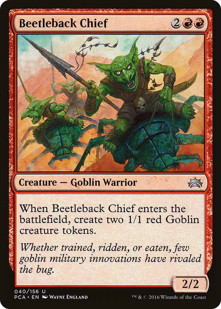 Image of Beetleback Chief (PCA-040) - Planechase Anthology