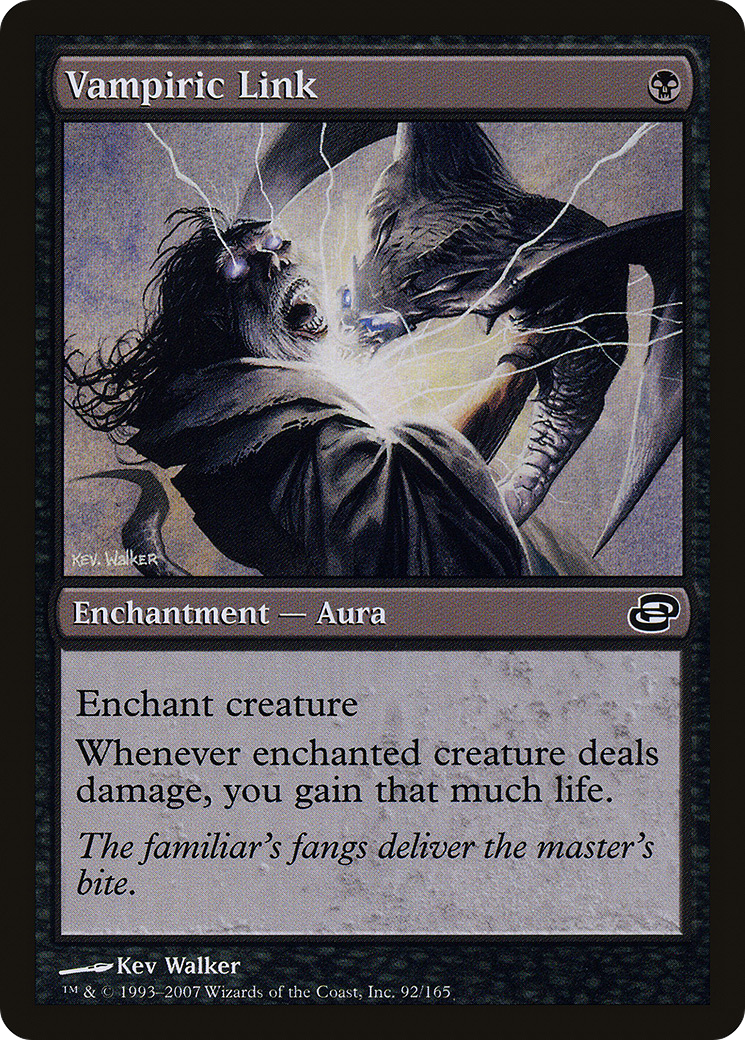 Image of Vampiric Link (PLC-092) - Planar Chaos: (colorshifted) Foil
