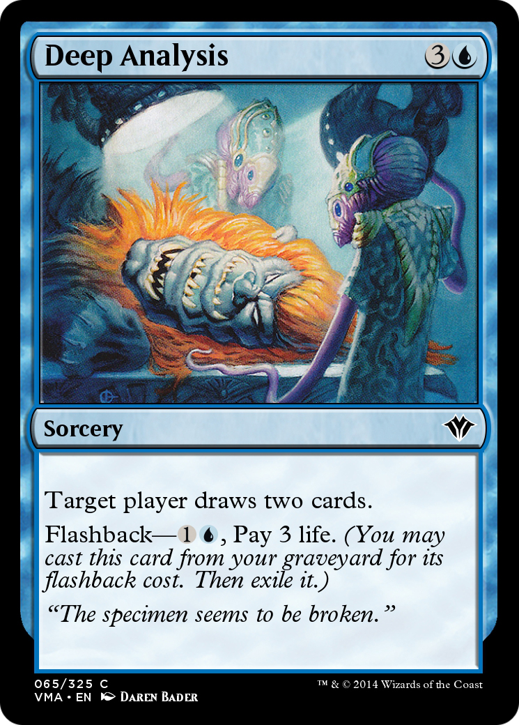 Image of Deep Analysis (VMA-065) - Vintage Masters