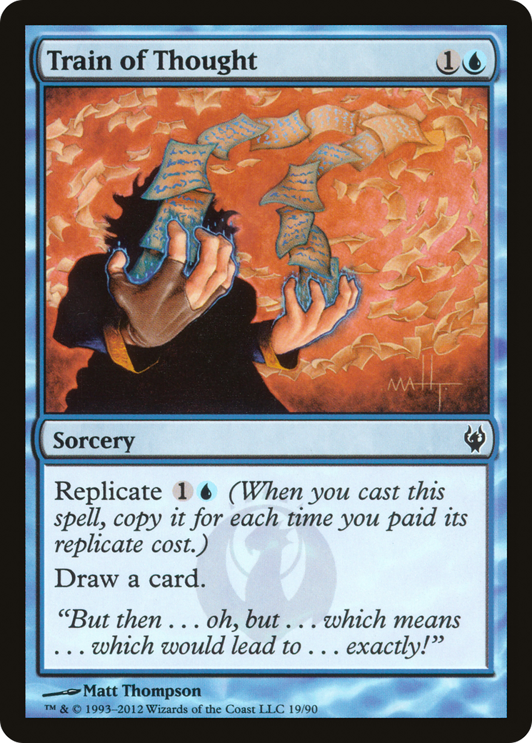 Image of Train of Thought (DDJ-019) - Duel Decks: Izzet vs. Golgari