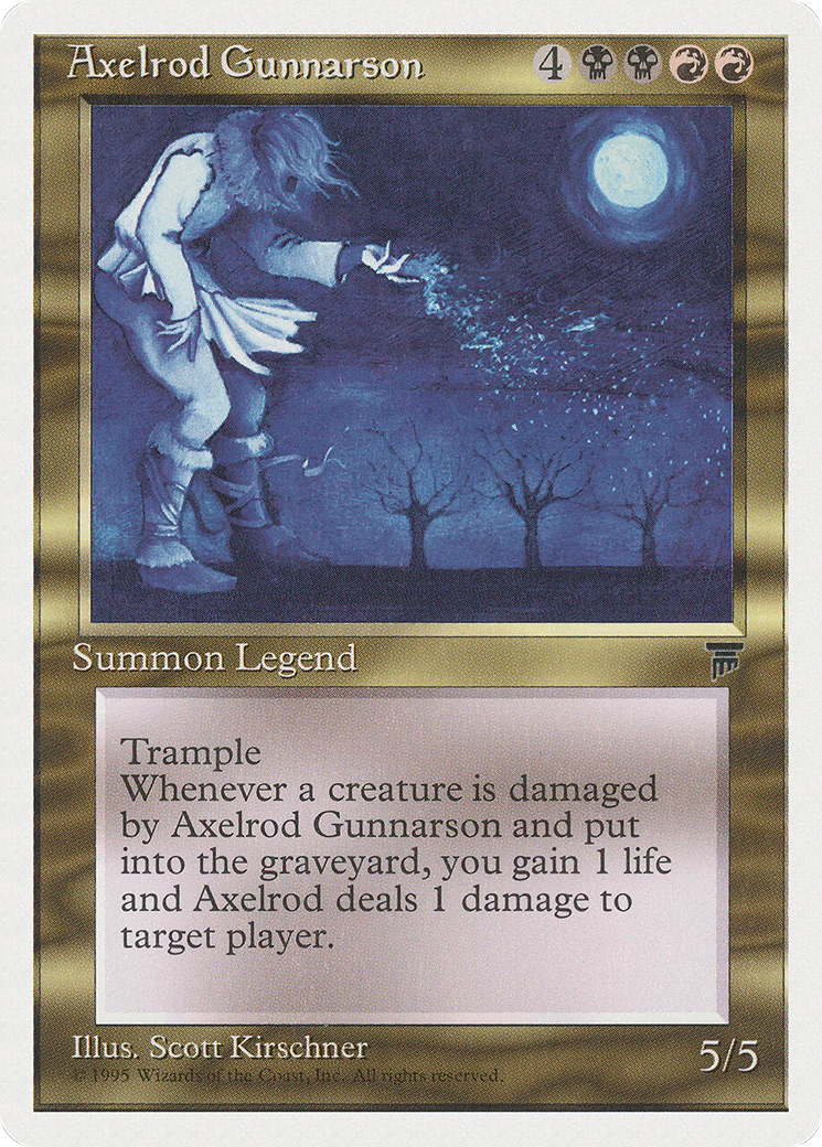 Image of Axelrod Gunnarson (CHR-) - Chronicles