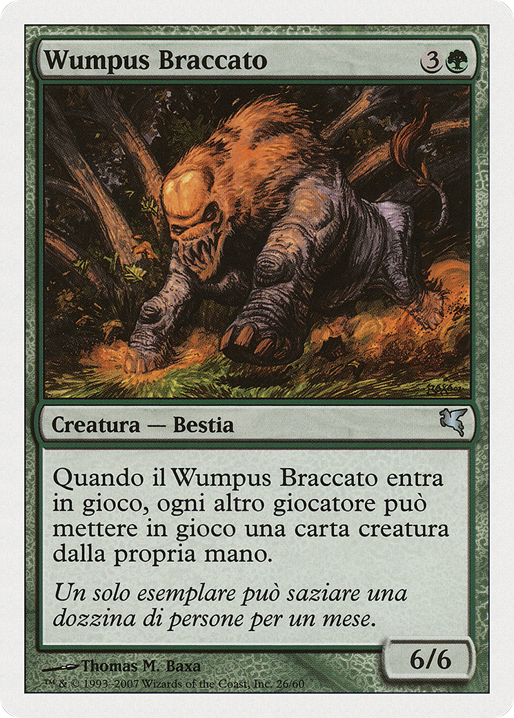 Image of Hunted Wumpus (Italian) - 