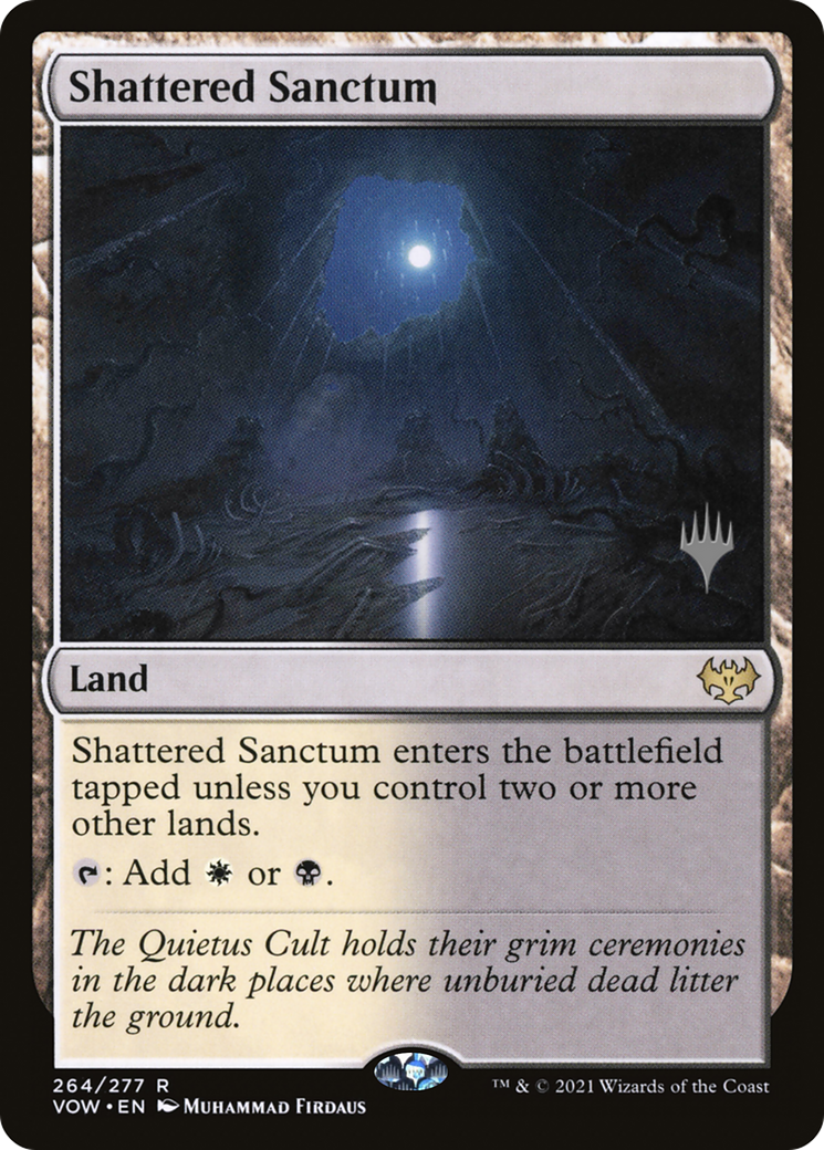 Image of Shattered Sanctum (PPDMU-264) - Innistrad: Crimson Vow Promos