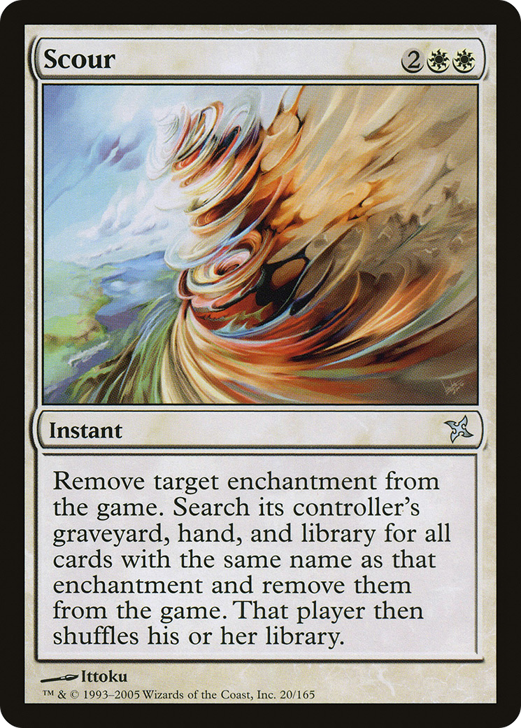 Image of Scour (BOK-020) - Betrayers of Kamigawa
