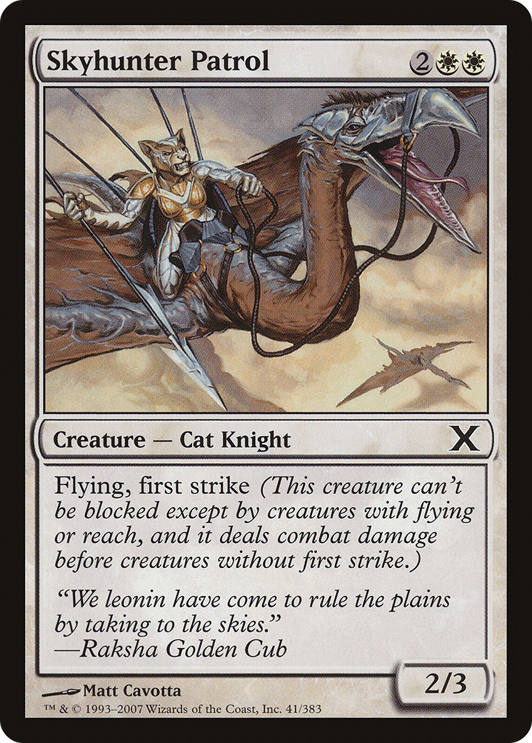 Image of Skyhunter Patrol (10E-041) - Tenth Edition