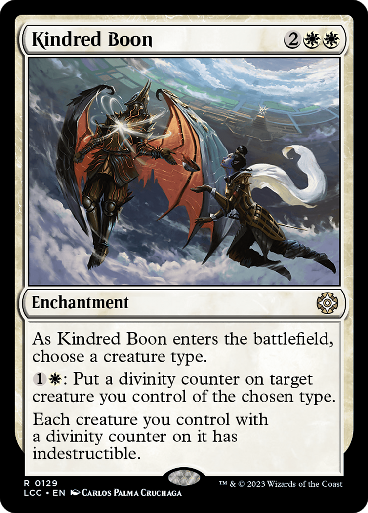 Image of Kindred Boon (LCC-129) - The Lost Caverns of Ixalan Commander
