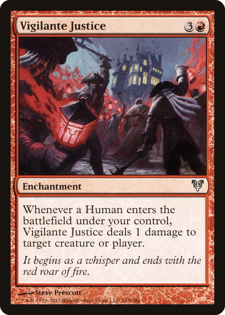 Image of Vigilante Justice (AVR-165) - Avacyn Restored