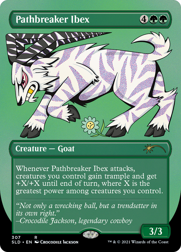 Image of Pathbreaker Ibex (SLD-307) - Secret Lair Drop (Borderless)