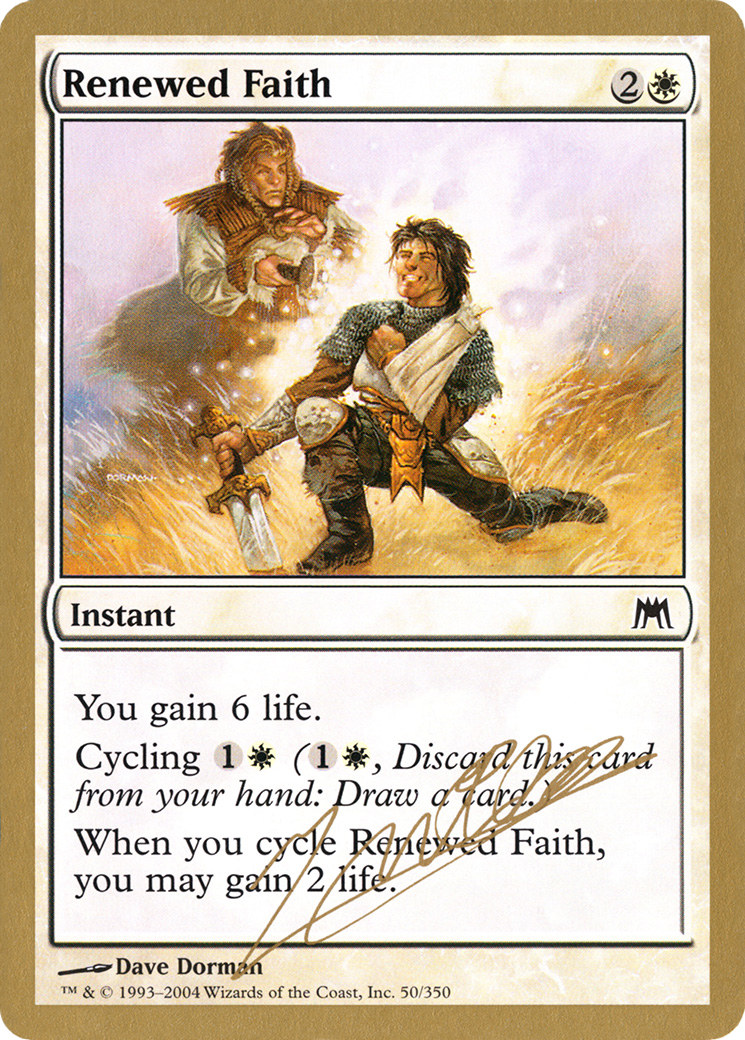Image of Renewed Faith - 2004 Julien Nuijten (ONS) (WCD-JN50) - World Championship Decks 2004