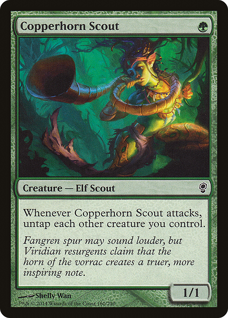 Image of Copperhorn Scout (CNS-160) - Conspiracy Foil