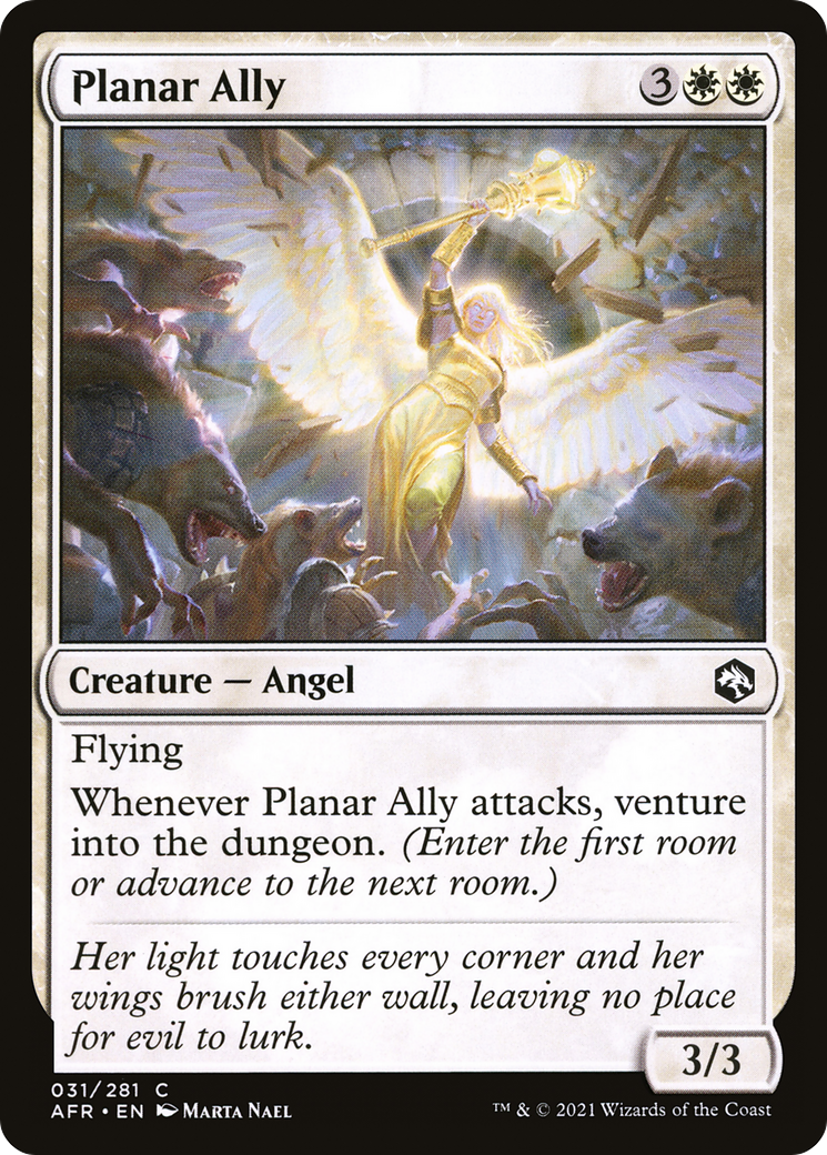 Image of Planar Ally (AFR-031) - Adventures in the Forgotten Realms Foil