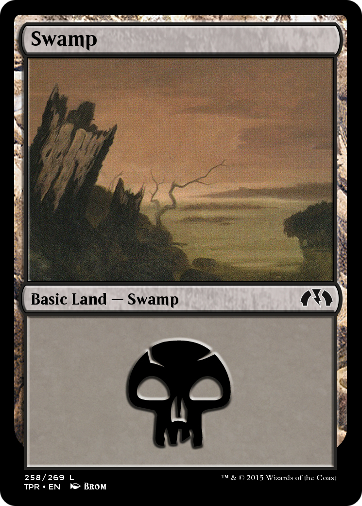 Image of Swamp (TPR-258) - Tempest Remastered Foil